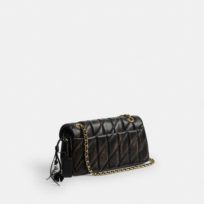 Tabby Shoulder Bag 26 In Loved Leather With Quilting