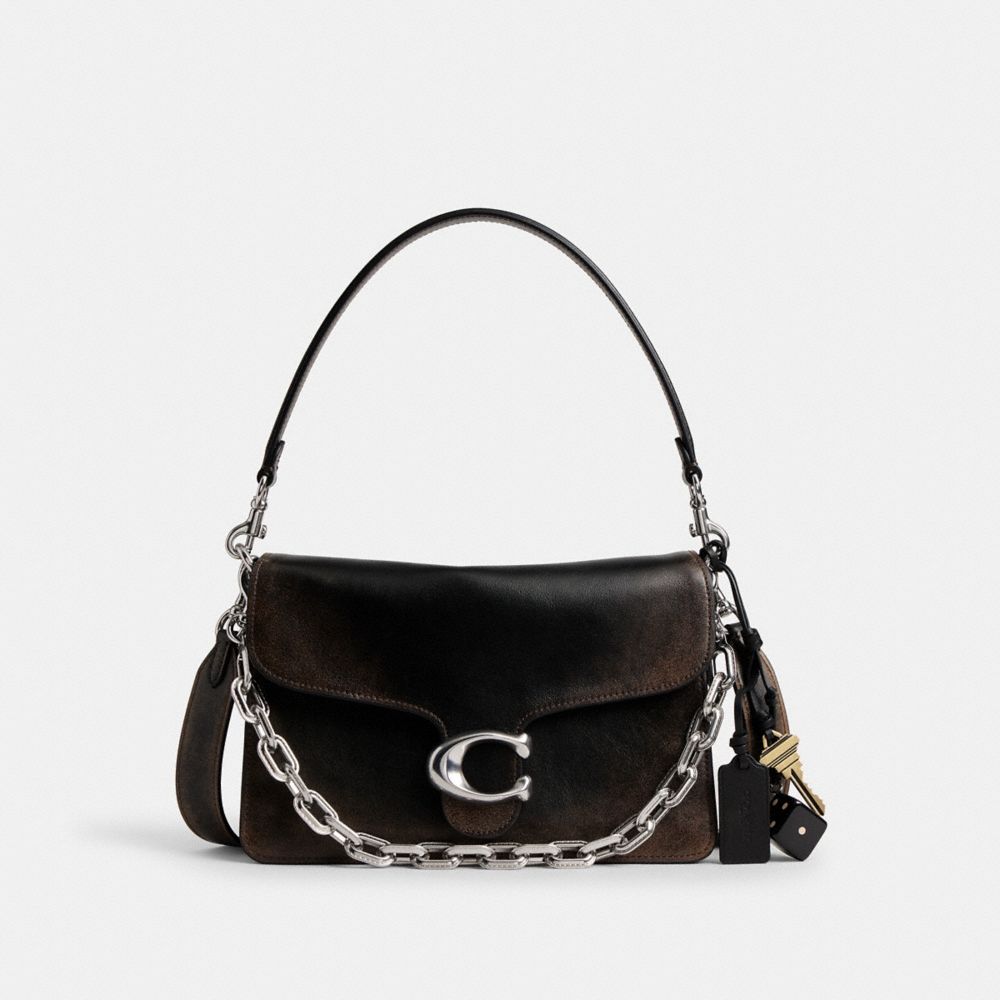 Chain Tabby Shoulder Bag In Loved Leather