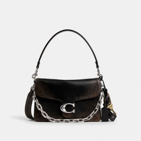 Chain Tabby Shoulder Bag In Loved Leather