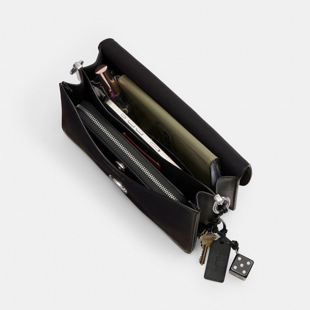 Chain Tabby Shoulder Bag In Loved Leather