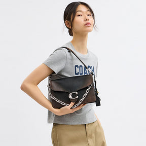 Chain Tabby Shoulder Bag In Loved Leather