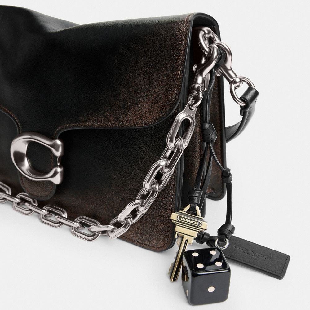 Chain Tabby Shoulder Bag In Loved Leather