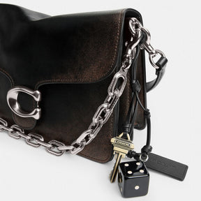 Chain Tabby Shoulder Bag In Loved Leather