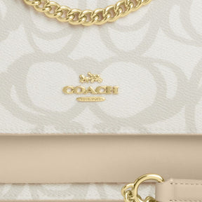 Klare Crossbody Bag In Sketch Signature Canvas