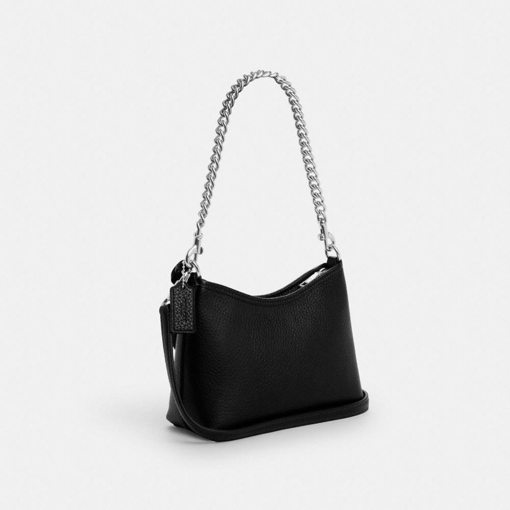 Laurel Small Shoulder Bag With Mirror Charm And Pouch