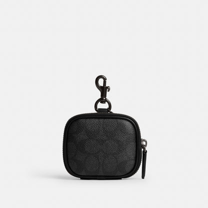 Clip On Pouch In Signature Canvas