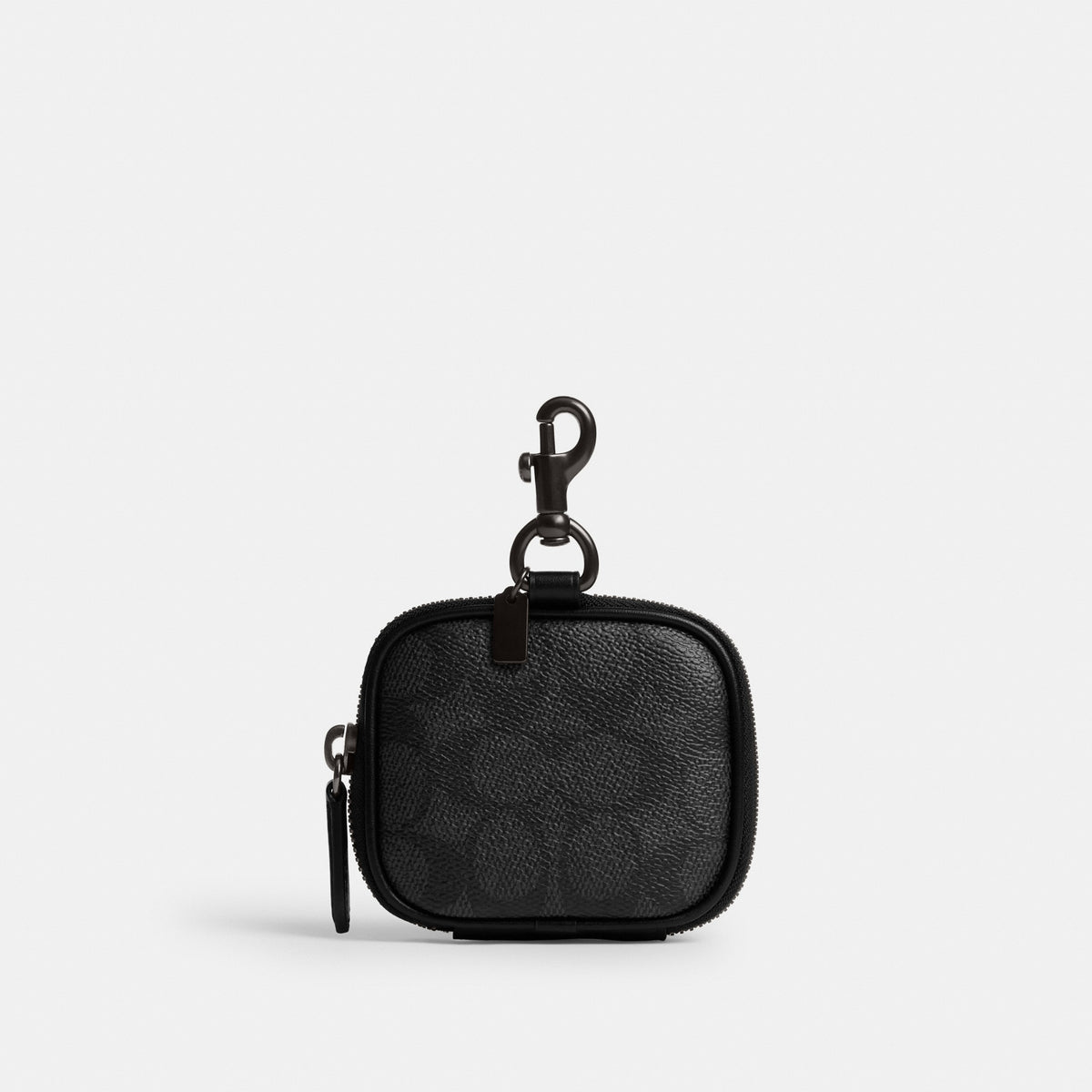 Clip On Pouch In Signature Canvas