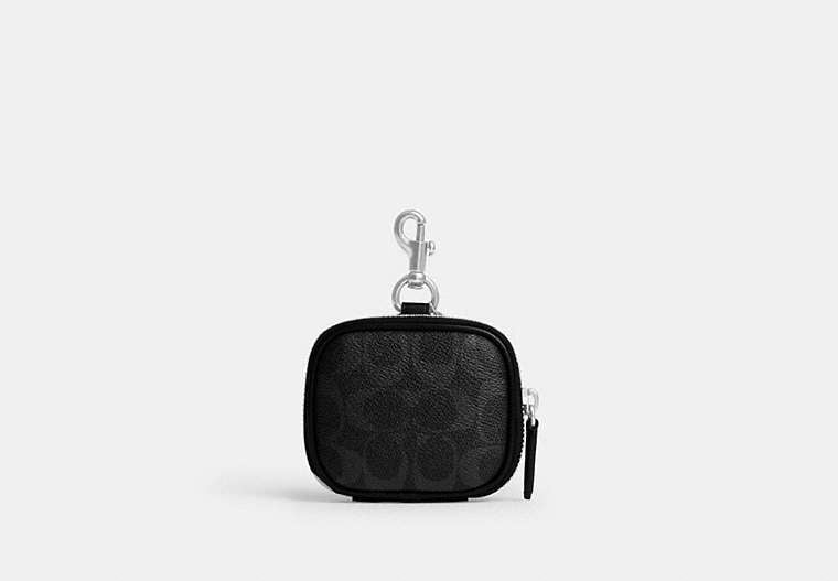 Clip On Pouch In Signature Canvas