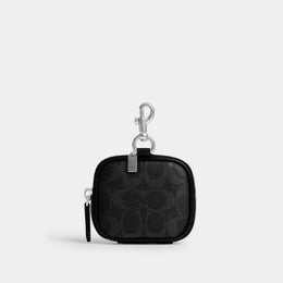 Clip On Pouch In Signature Canvas