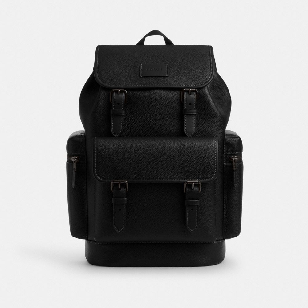 Sprint Backpack In Signature Canvas With Patches