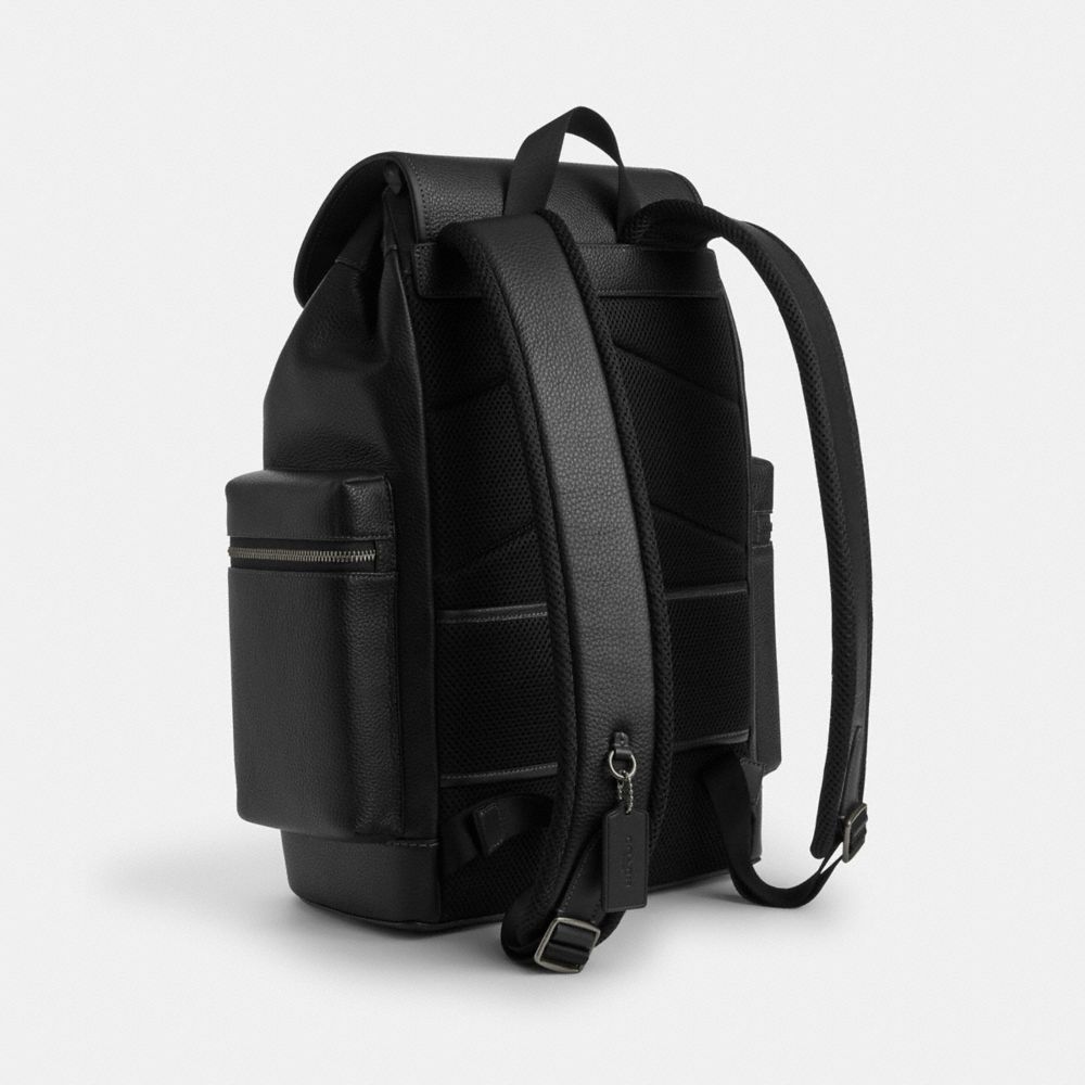 Sprint Backpack In Signature Canvas With Patches