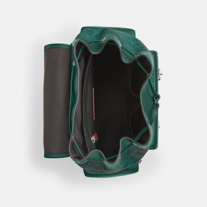 Sprint Backpack In Colorblock Signature Canvas