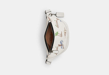 Warren Mini Belt Bag With Surf Print