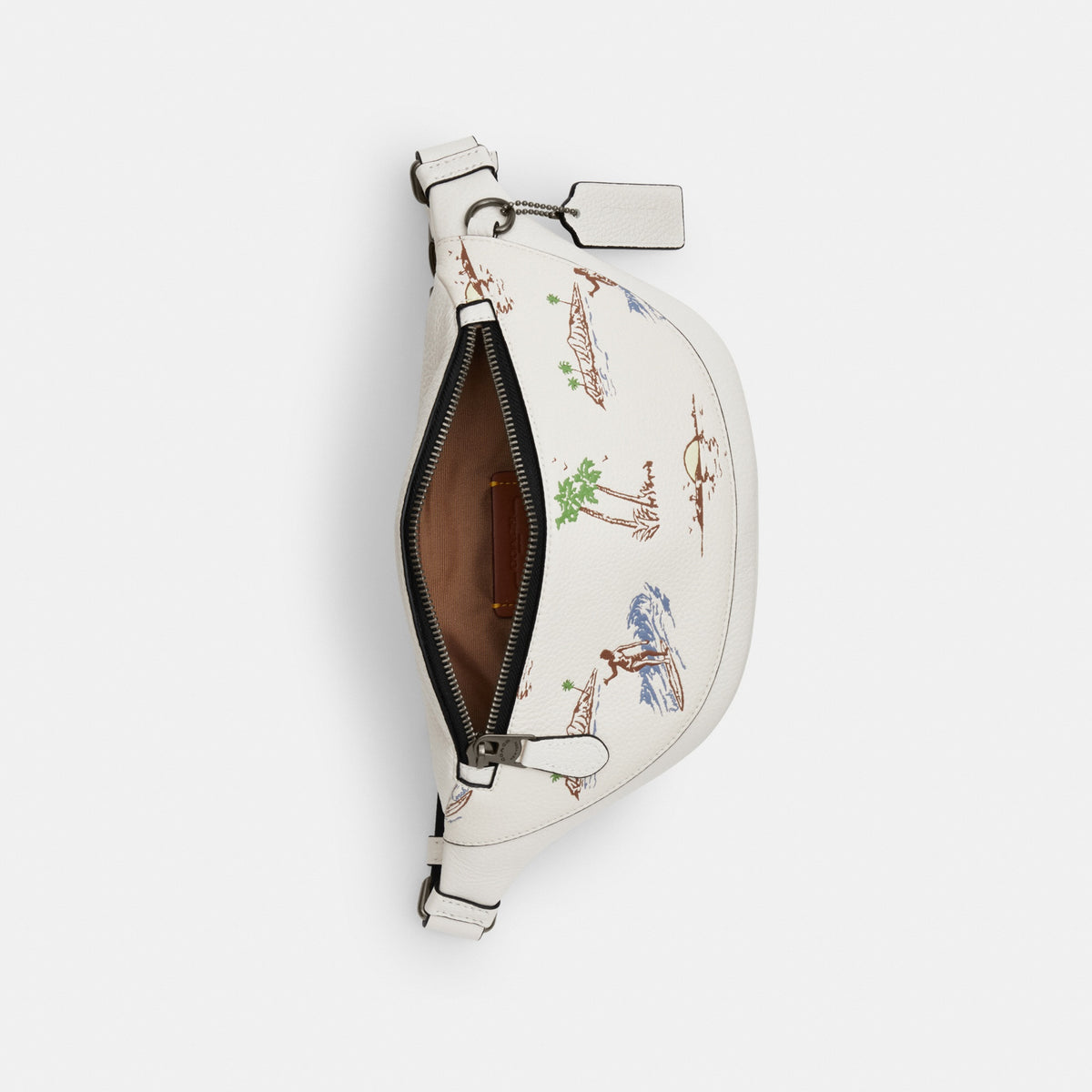 Warren Mini Belt Bag With Surf Print