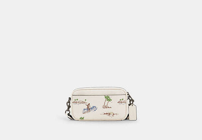 Jayden Crossbody Bag With Surf Print
