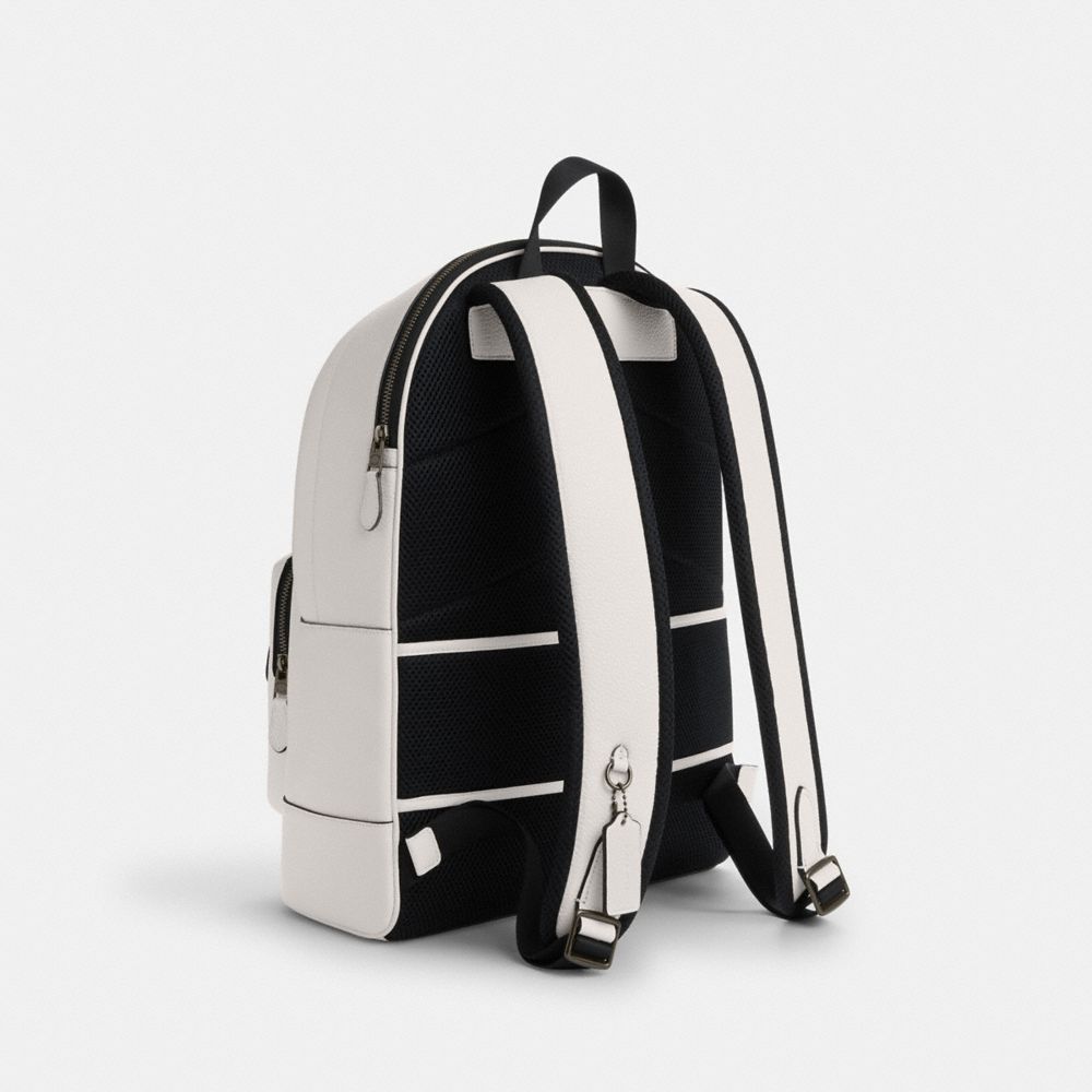West Backpack With Varsity Stripe
