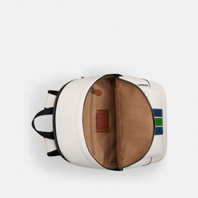 West Backpack With Varsity Stripe