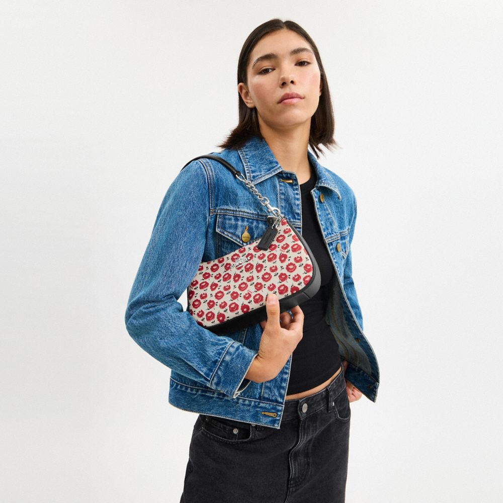 Teri Shoulder Bag With Floral Print