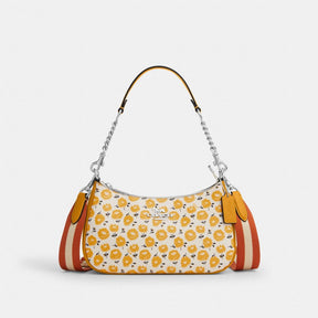 Teri Shoulder Bag With Floral Print