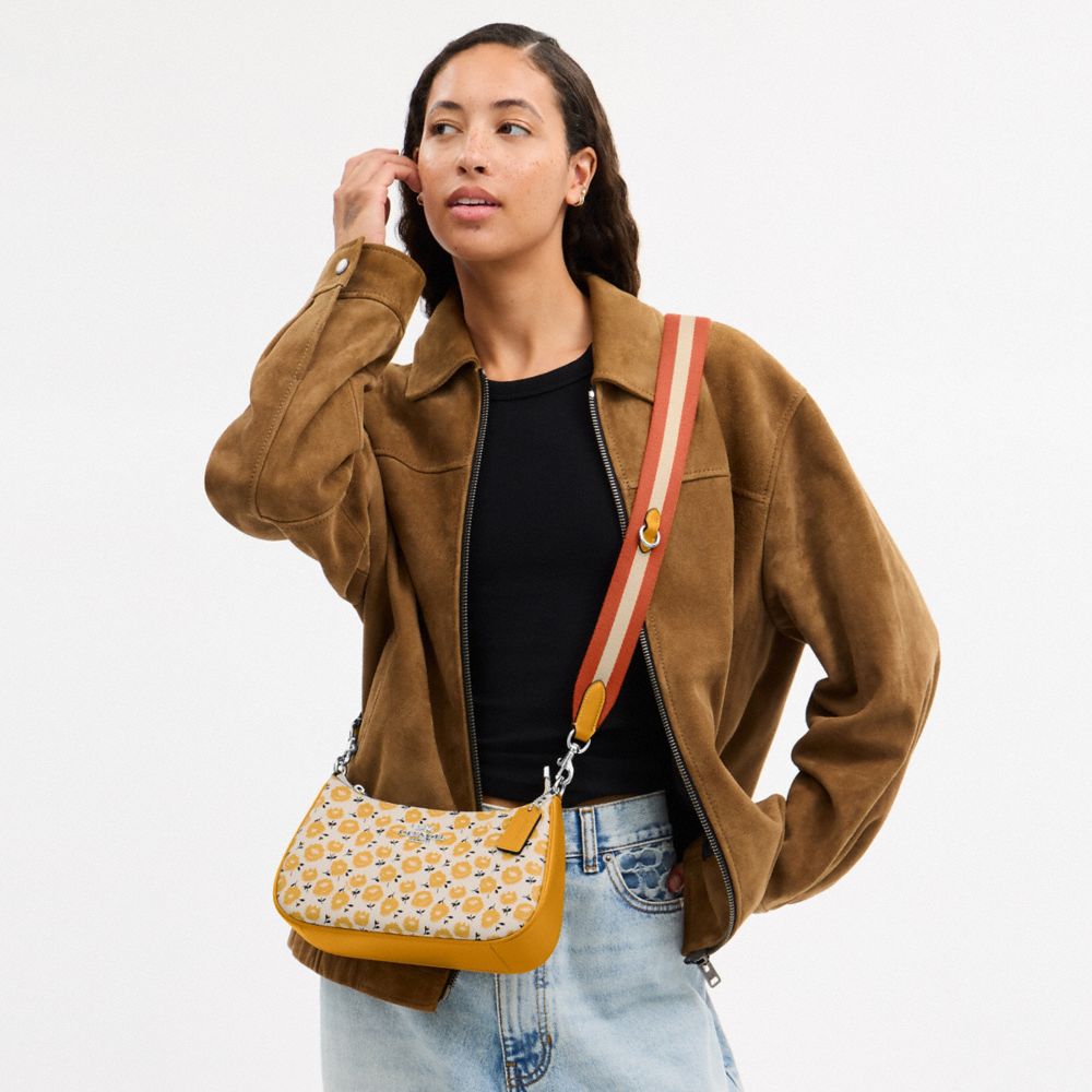 Teri Shoulder Bag With Floral Print