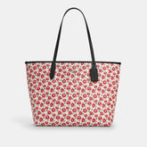City Tote Bag With Floral Print