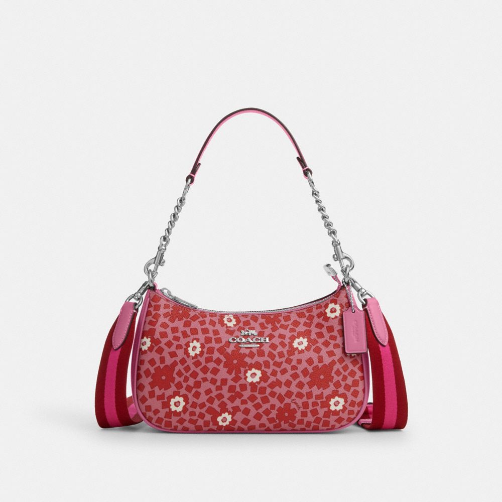 Teri Shoulder Bag With Floral Print
