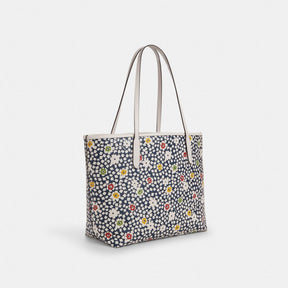 City Tote Bag With Floral Print