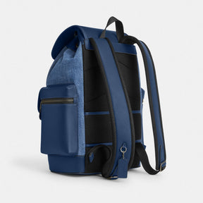 Sprint Backpack In Colorblock Signature Canvas