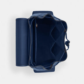 Sprint Backpack In Colorblock Signature Canvas