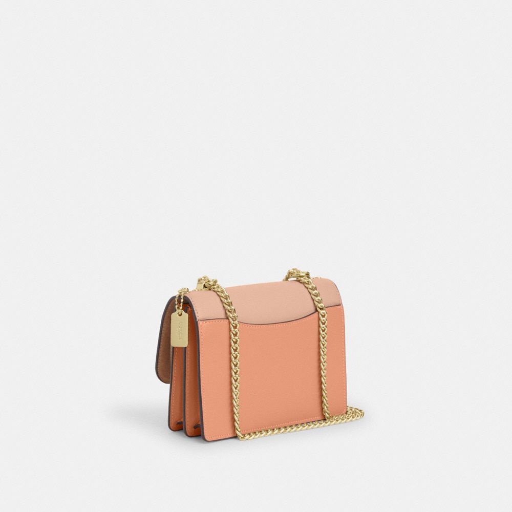 Mini Klare Crossbody Bag In Colorblock Signature Canvas