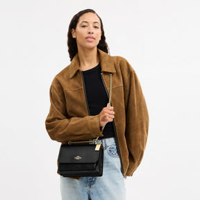 Klare Crossbody Bag In Signature Leather