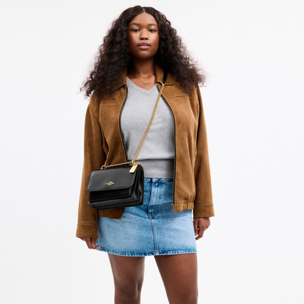 Klare Crossbody Bag In Signature Leather