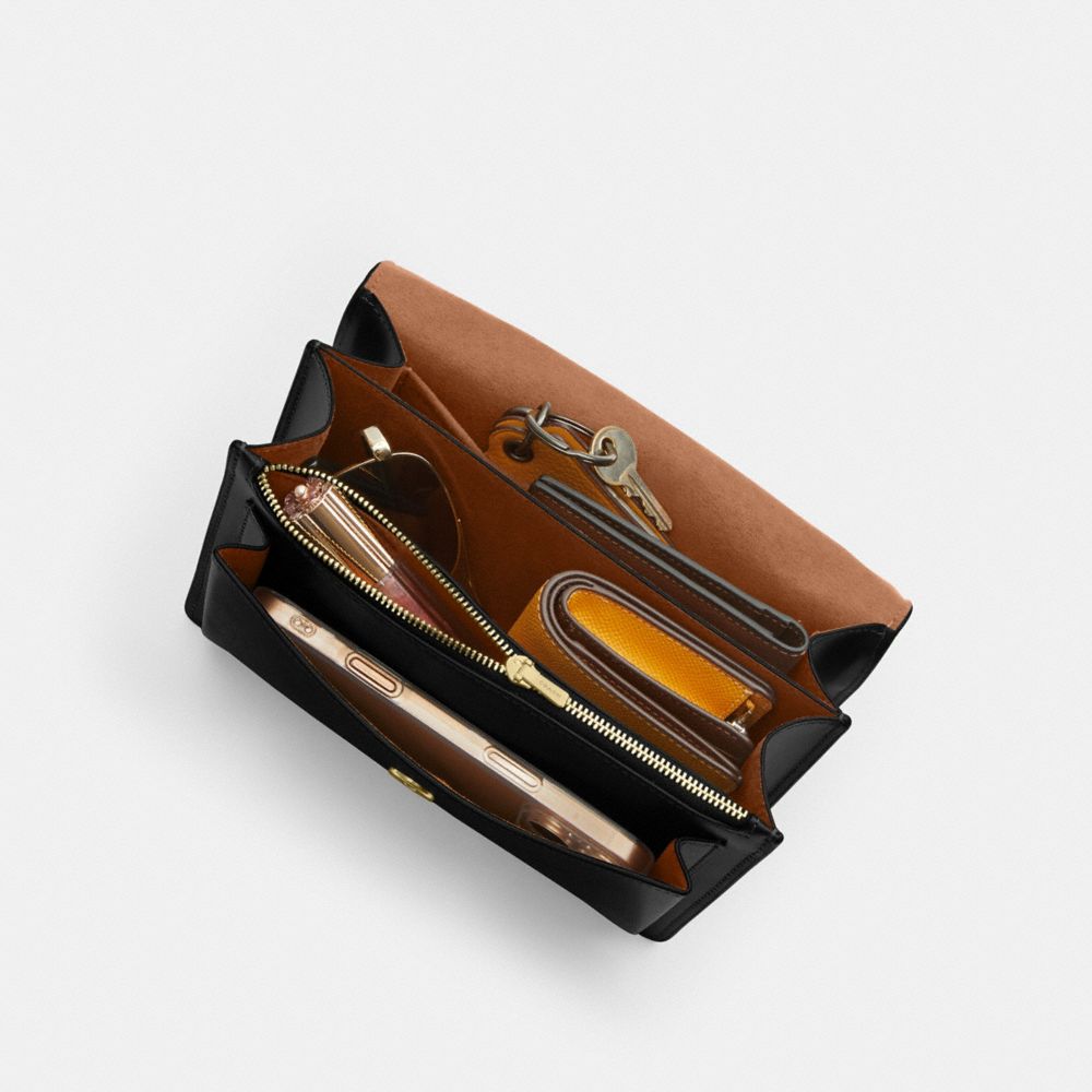 Klare Crossbody Bag In Signature Leather