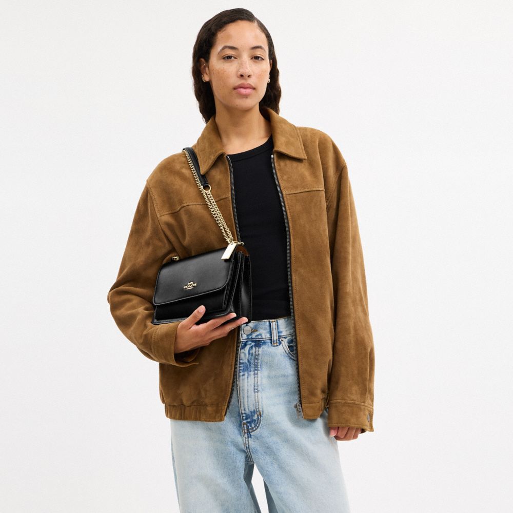 Klare Crossbody Bag In Signature Leather