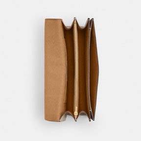Klare Envelope Crossbody Bag In Blocked Signature Canvas