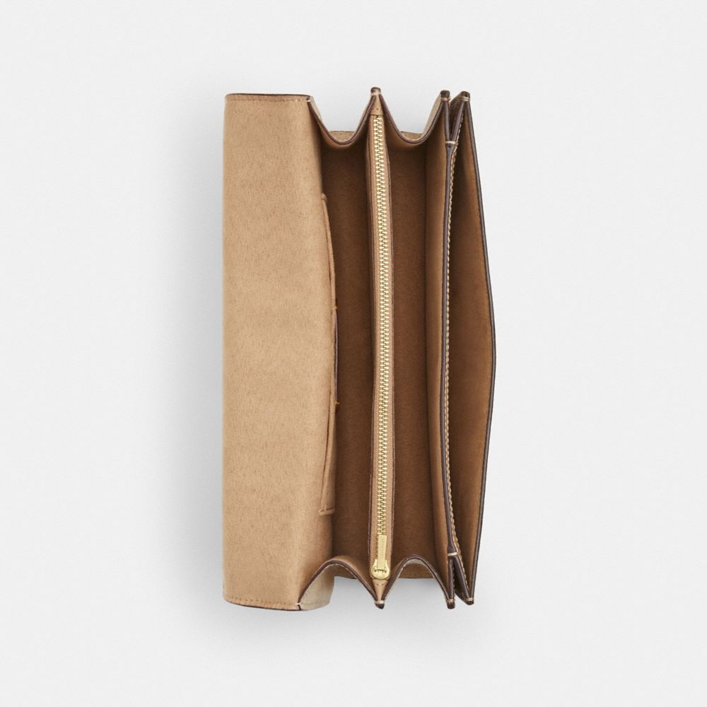 Klare Envelope Crossbody Bag In Blocked Signature Canvas