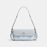 Hailey Flap Bag In Sketch Signature Canvas