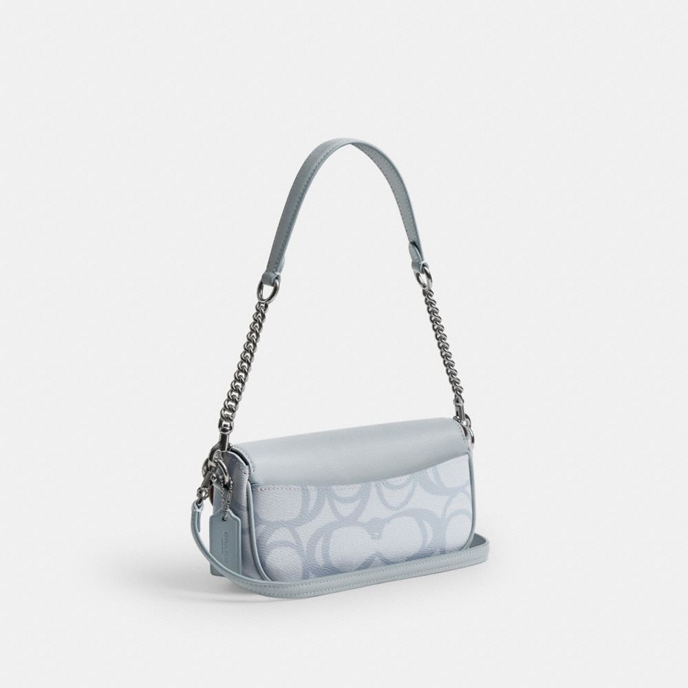 Hailey Flap Bag In Sketch Signature Canvas