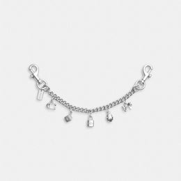 Silver Swagger Chain With Charms