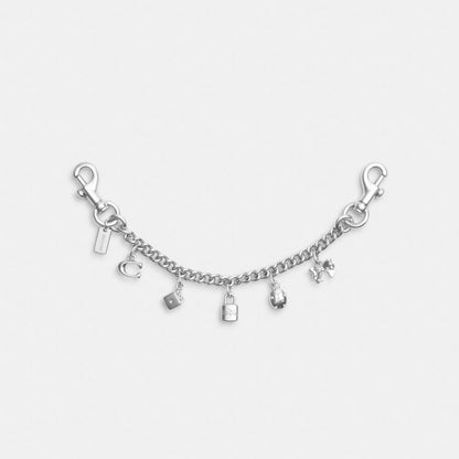 Silver Swagger Chain With Charms