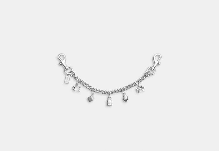 Silver Swagger Chain With Charms