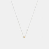 Pavé Tea Rose Pendant Necklace