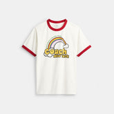 Rainbow Ringer T Shirt