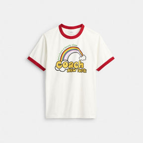Rainbow Ringer T Shirt