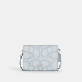 Slim Crossbody Bag In Sketch Signature Canvas