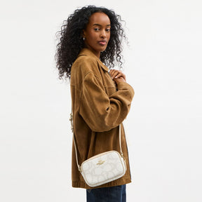 Mini Jamie Camera Bag In Sketch Signature Canvas