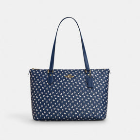 Gallery Tote Bag With Floral Print