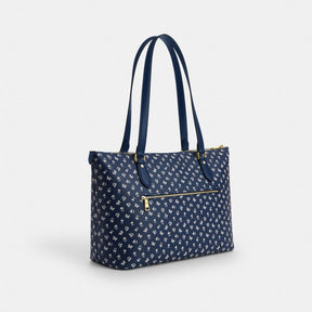 Gallery Tote Bag With Floral Print