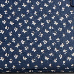 Gallery Tote Bag With Floral Print