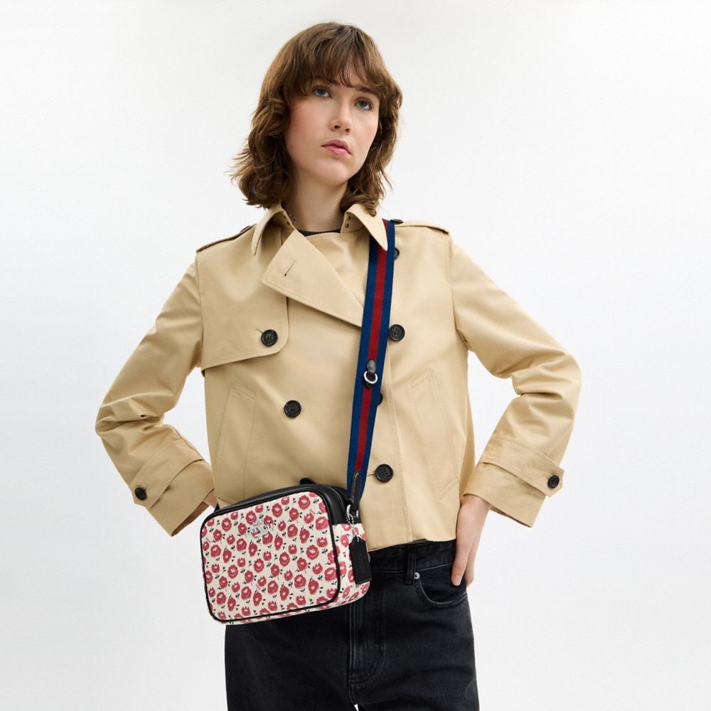 Jamie Camera Bag With Floral Print